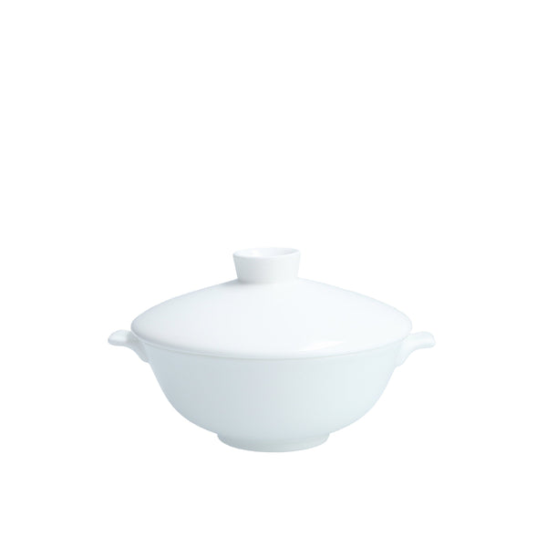 Andromeda Rice/Soup Bowl with lid 350ml - White